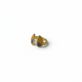 Celeste Purple Enamel wings Adjustable Ring by SVORA