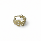 Aurelia Heart Gold Plated Ring by SVORA
