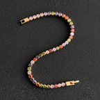 Multicolor Tennis Adjustable Bracelet by SVORA