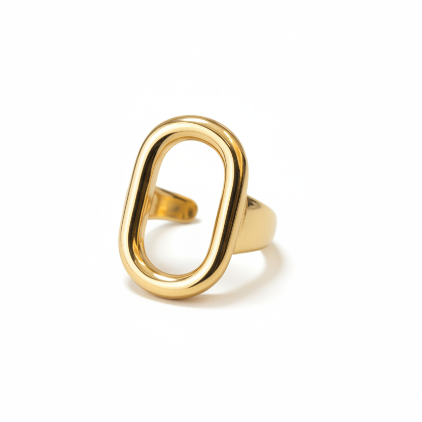 Golden Halo Ring by SVORA
