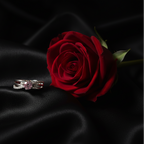 Midnight Pink Gemstone Adjustable Ring by SVORA