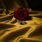 Midnight Black Gemstone Adjustable Ring by SVORA