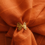 Aurelia Butterfly Gold Plated Ring by SVORA