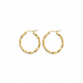 Minimal Round Hoop Earrings