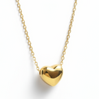 Glassy Heart Necklace by SVORA