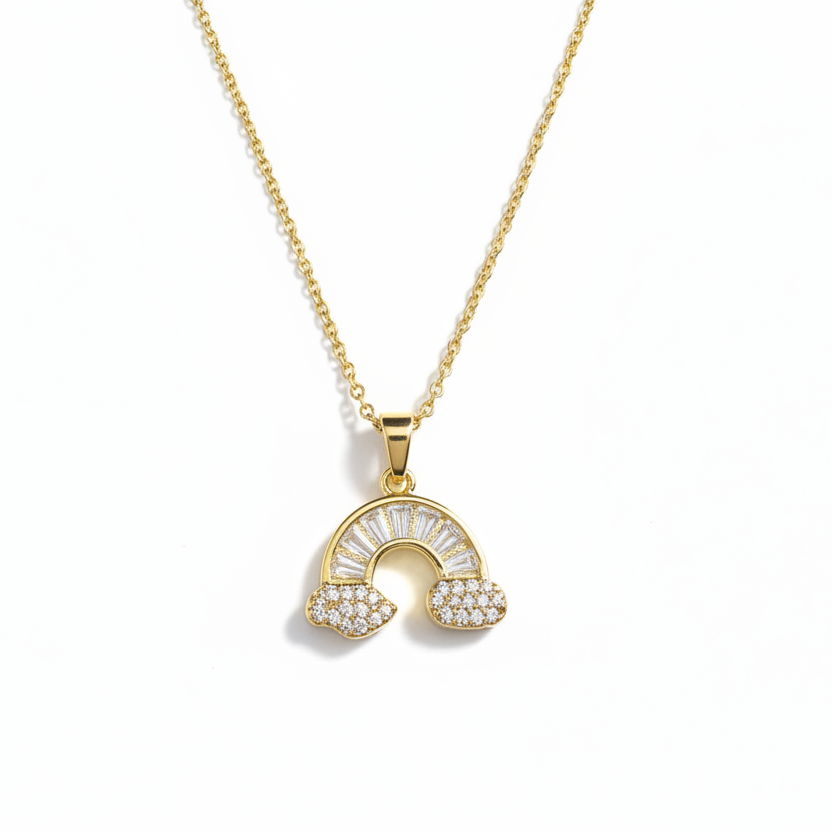 White Love Spectrum Necklace by SVORA