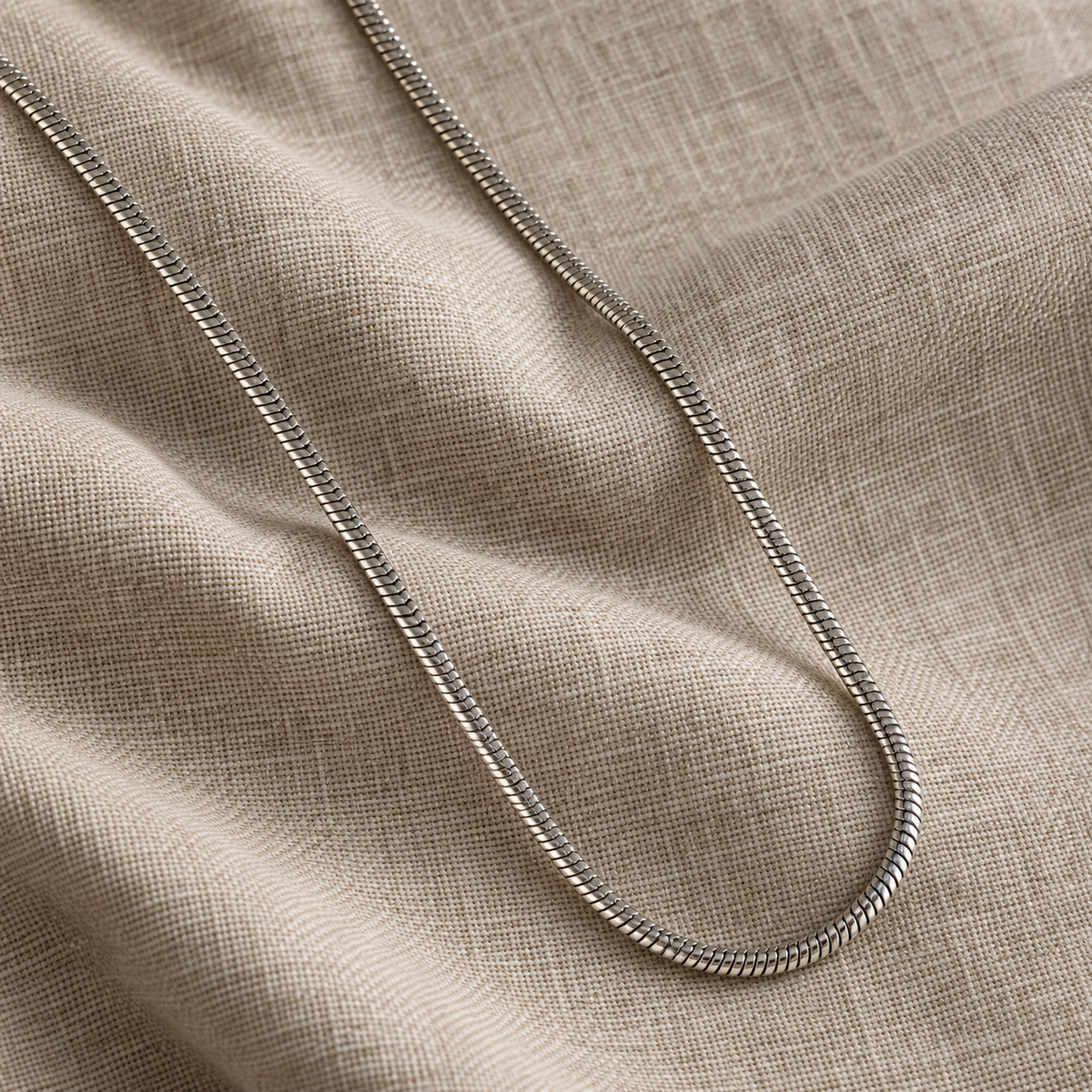 Bold Round Men's Chain | 22 Inch