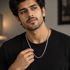 Bold Round Men's Chain | 22 Inch