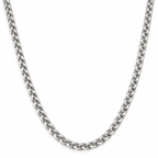 Heavy Round-Link Men's Chain | 22 Inch