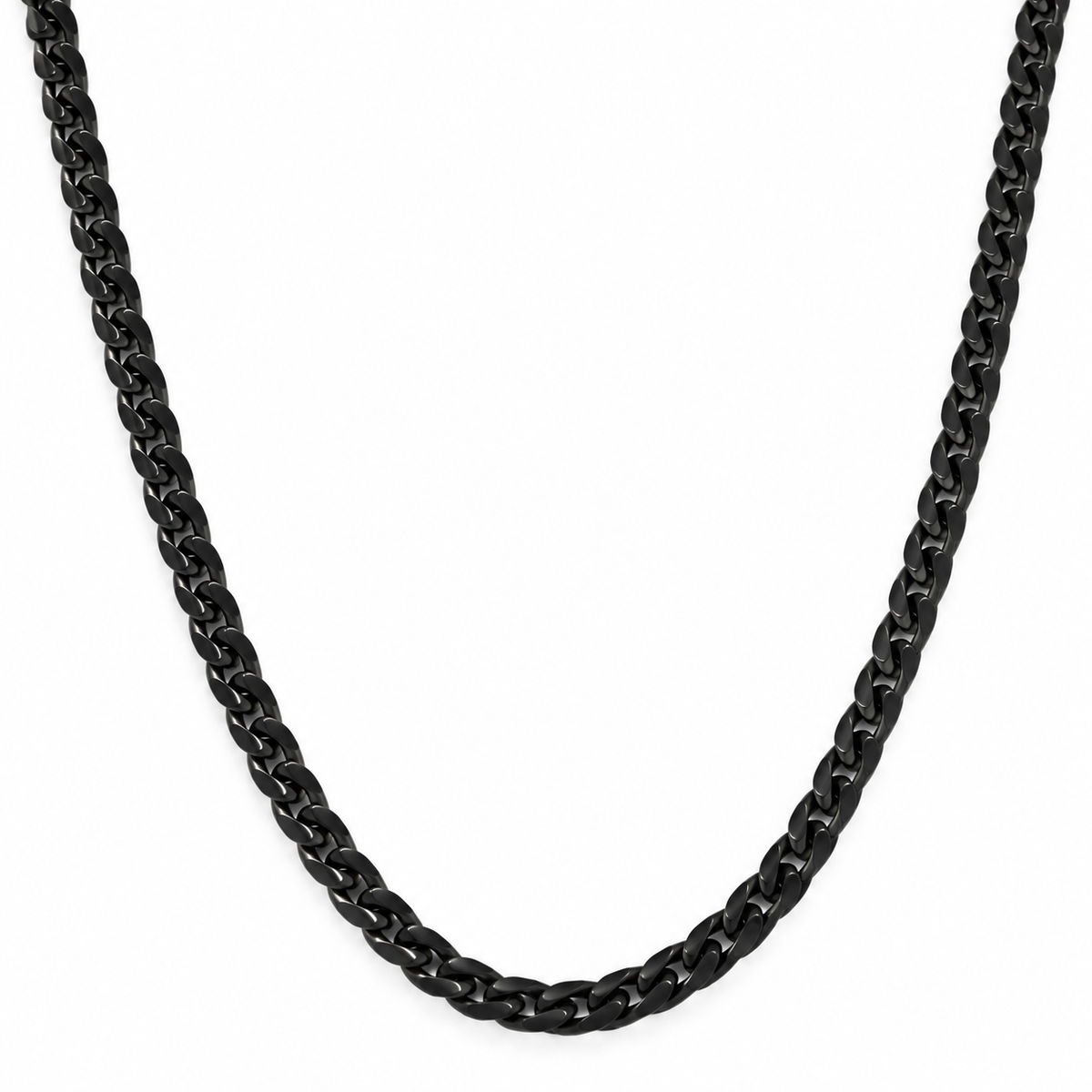 Black Cuban Men's Chain | 22 Inch