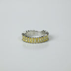 Ethereal Citrine Eternity Ring