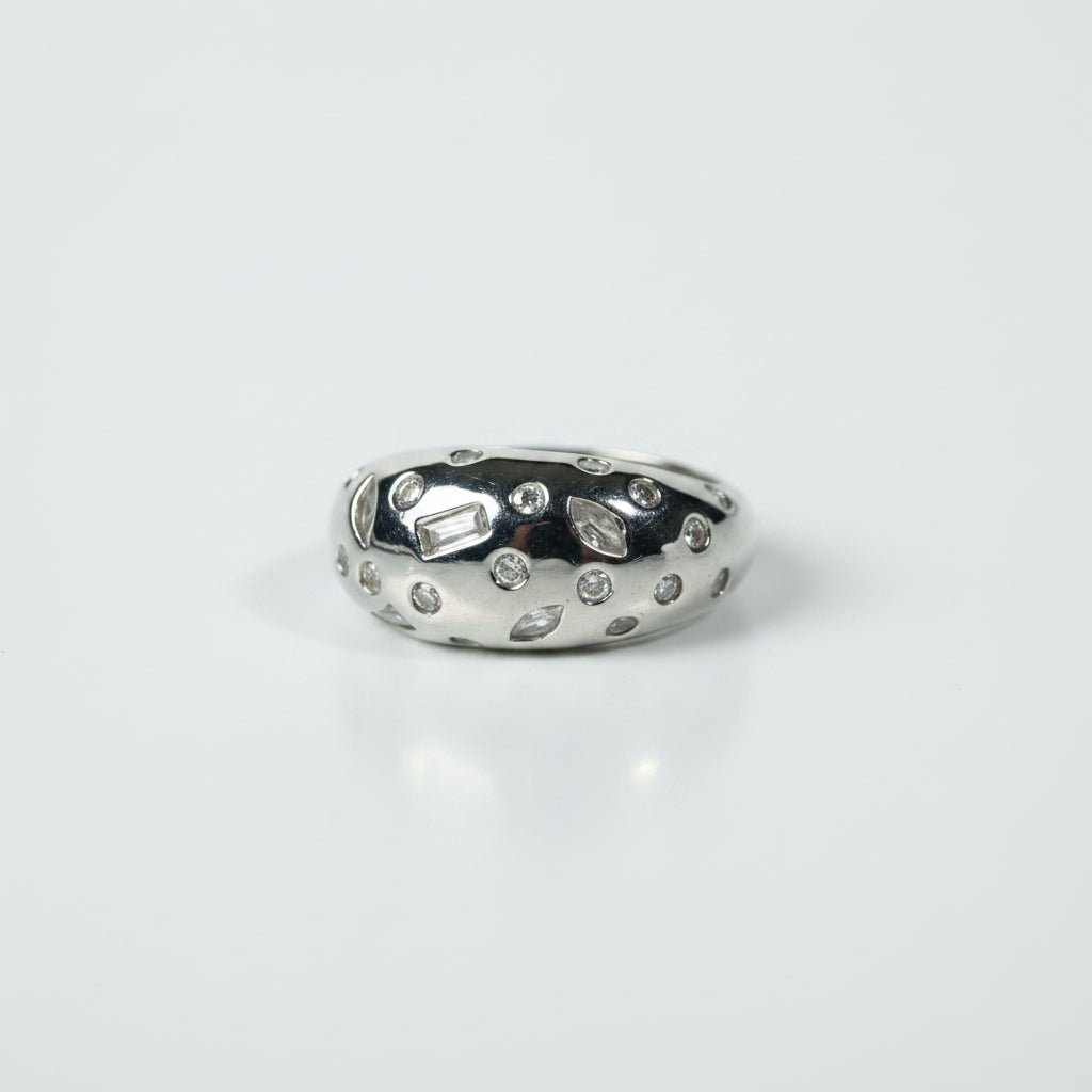 Ethereal Galaxy Dome Ring