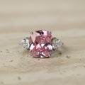 Ethereal Rose Sapphire Ring