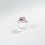 Ethereal Rose Sapphire Ring