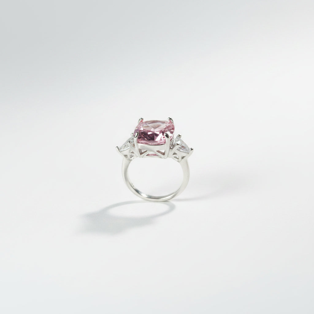 Ethereal Rose Sapphire Ring