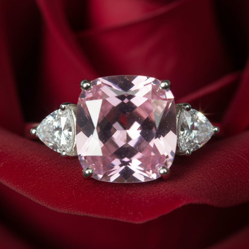 Ethereal Rose Sapphire Ring