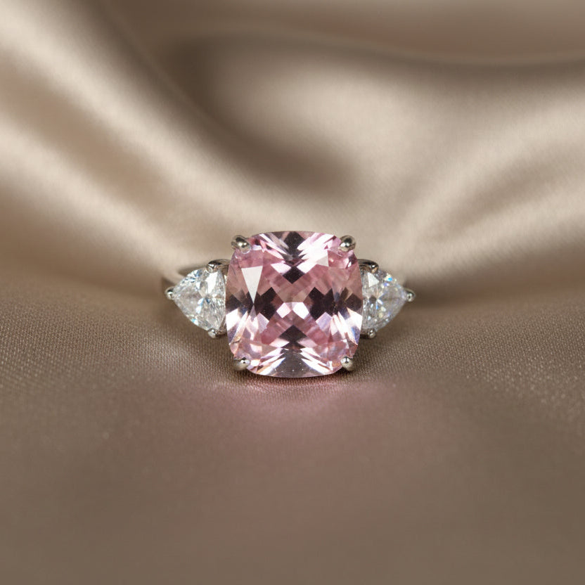 Ethereal Rose Sapphire Ring