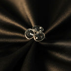 Ethereal Smoky Quartz Cluster Ring