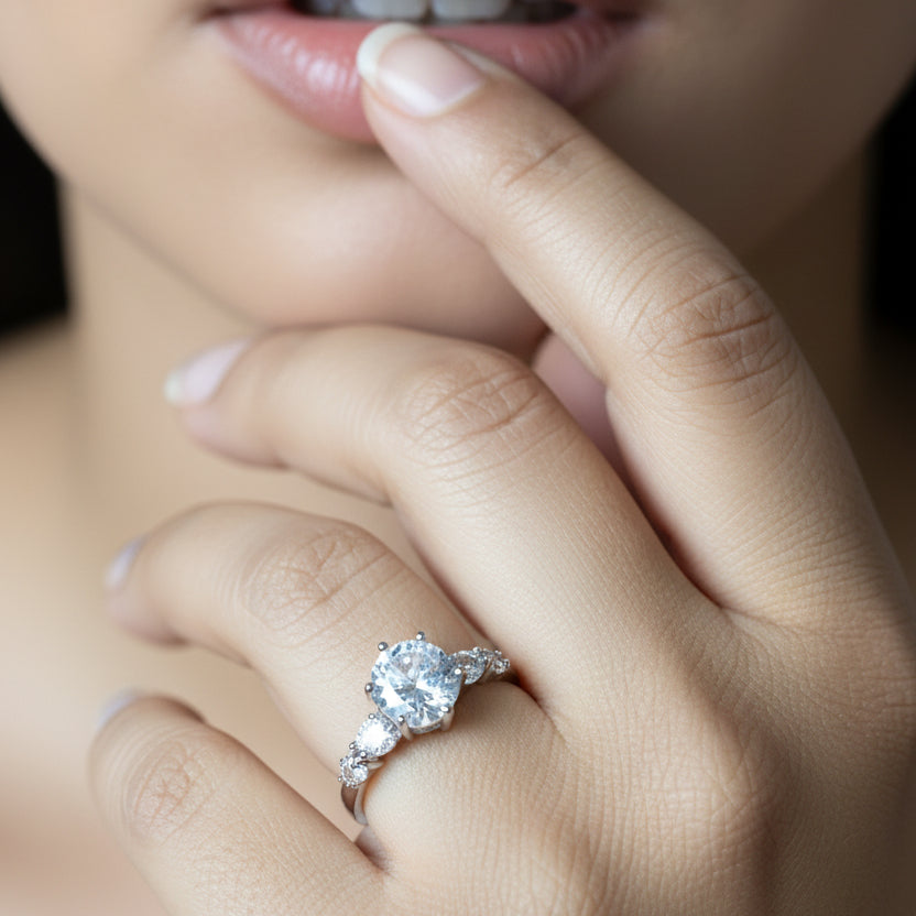 Ethereal Amour Solitaire Ring