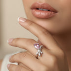 Ethereal Rose Ribbon Ring