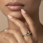 Lumiere Twist Wrap Ring