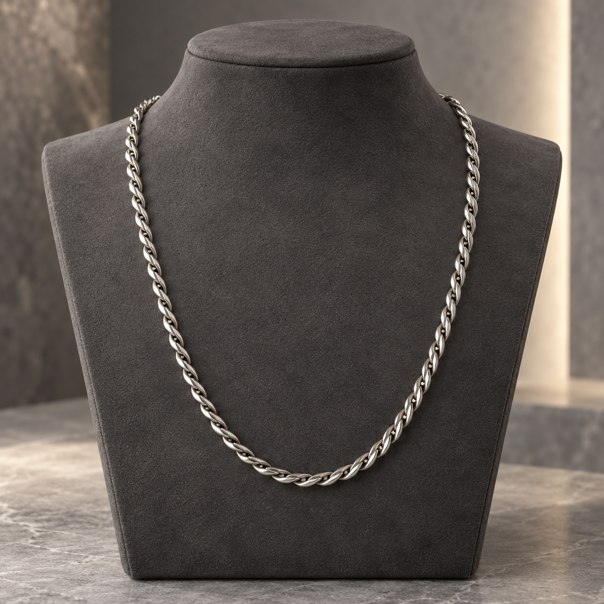 Rope Men's Chain | 22 Inch