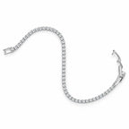 Classic White Crystal Tennis Bracelet
