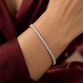Classic White Crystal Tennis Bracelet